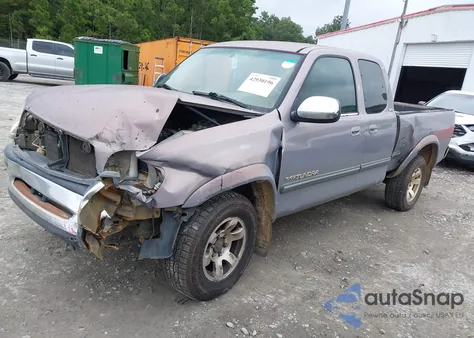 2000 Toyota Tundra Sr5 V8 from USA, damaged, VIN 5TBBT4415YS002435